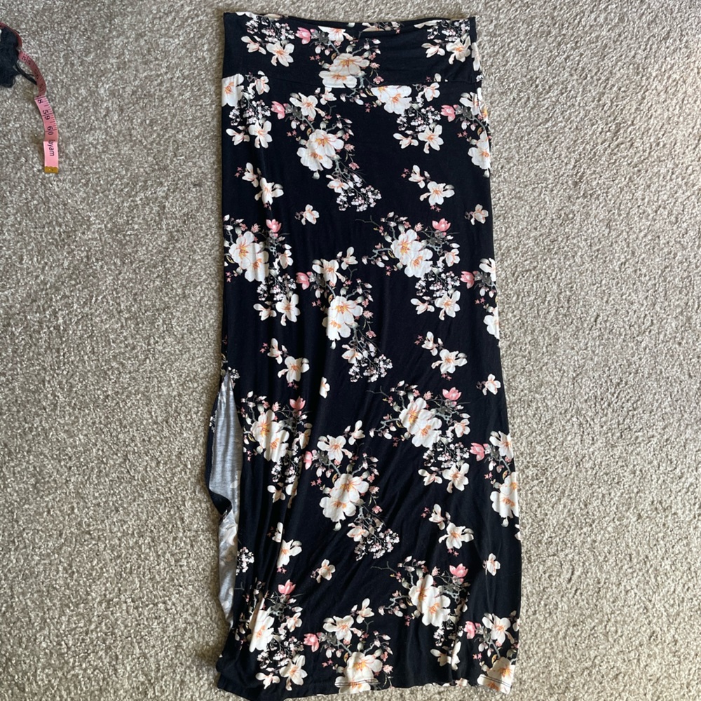 Floral Maxi Skirt